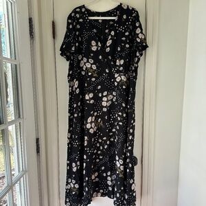 Madewell Floral Midi Dress